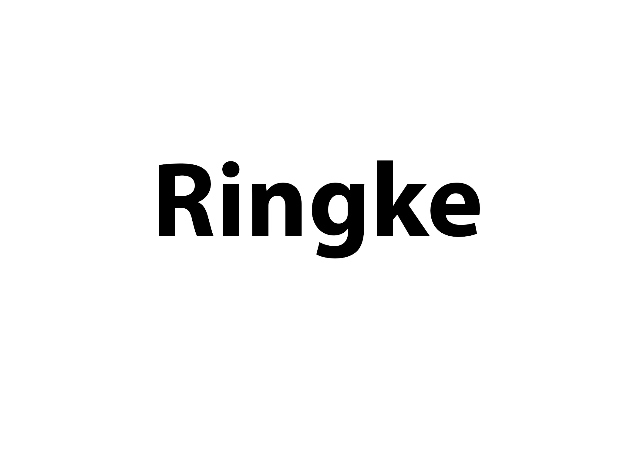 رینگکه - Ringke
