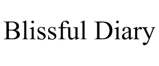 Blissful Diary
