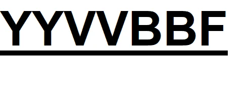 YYVVBBF