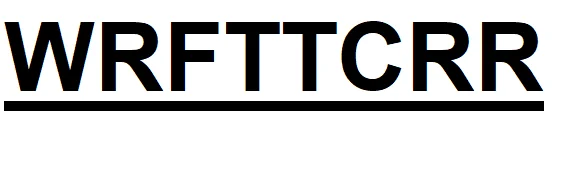 WRFTTCRR