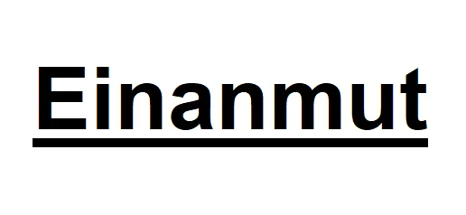 Einanmut