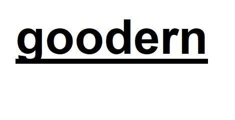 goodern