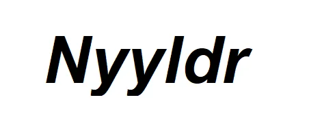 Nyyldr