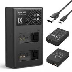 شارژر دوکاناله دوربین