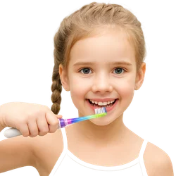 مسواک و خمیر دندان کودک