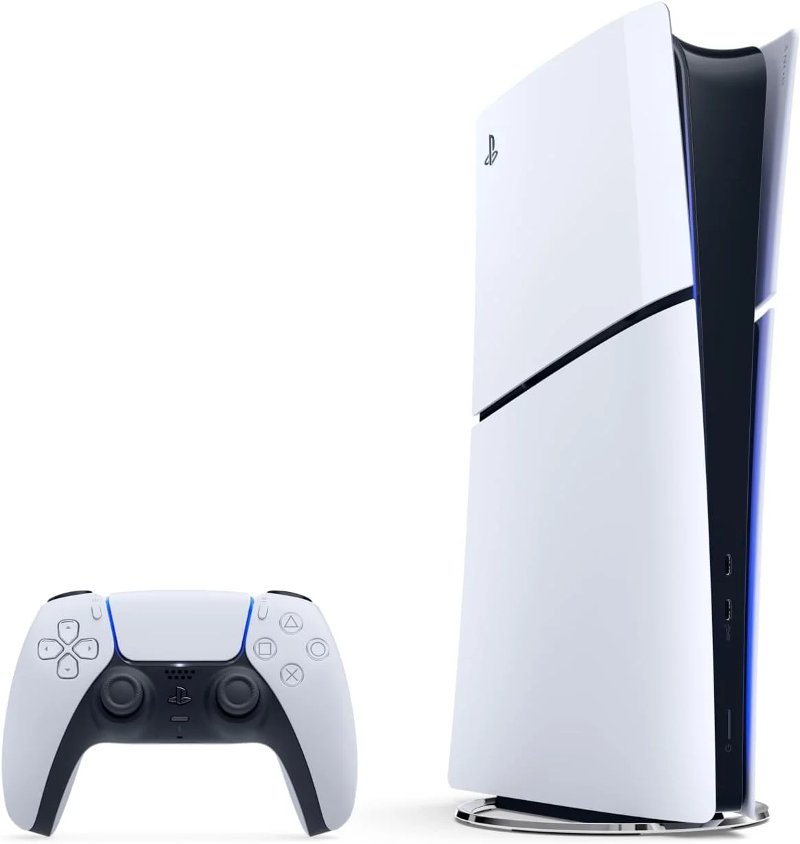 PlayStation 5 Digital Console (New 2023 Slim Model)- UAE Version, 1 Year Manufacturer Warranty