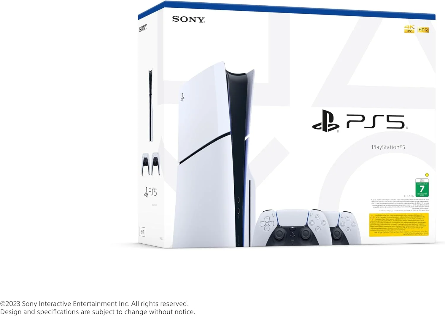 PlayStation 5 Disc Slim Console + Extra Controller - UAE Version PlayStation 5 Disc Slim Console + Extra Controller - UAE Version