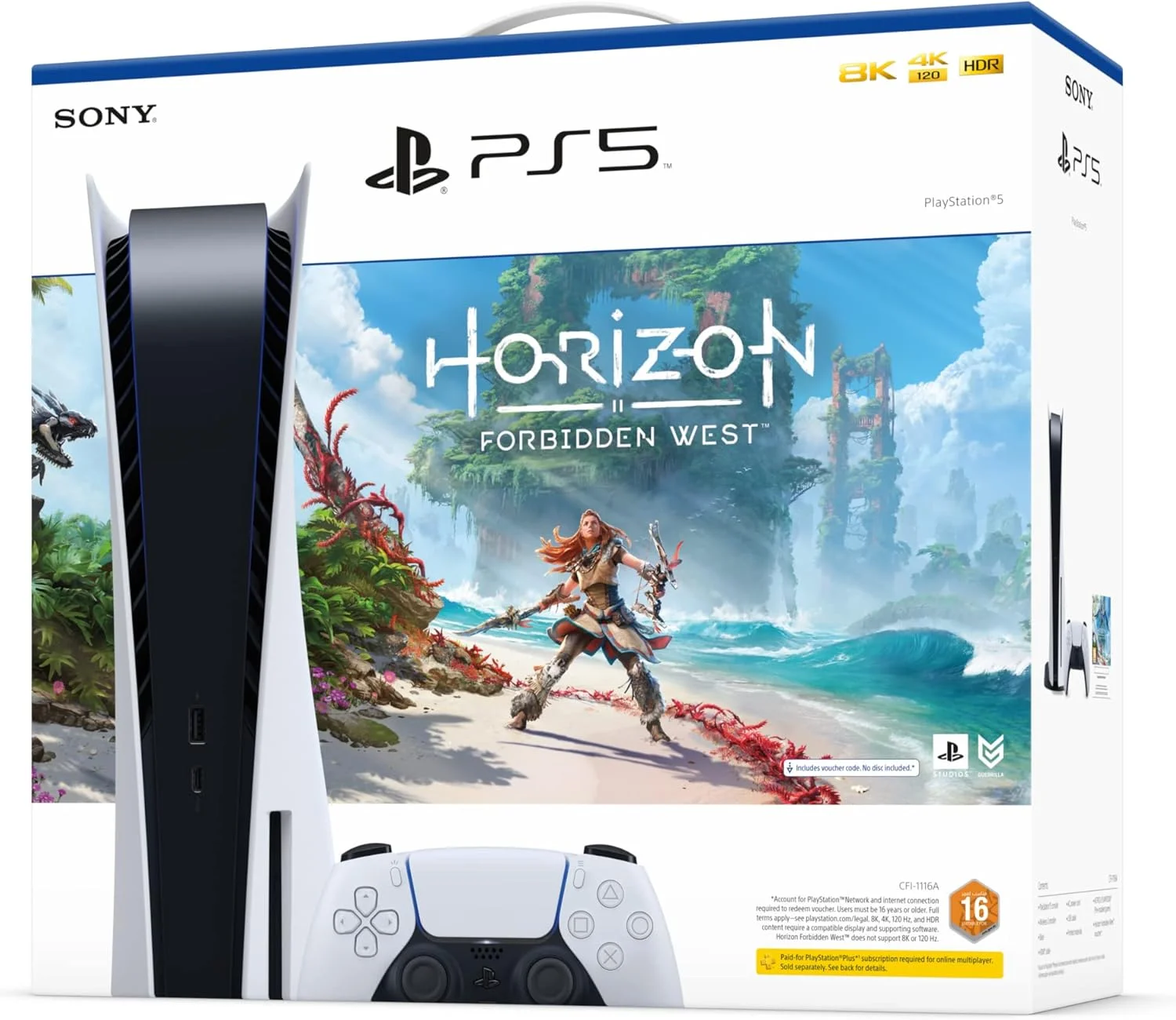 کنسول پلی استیشن 5 نسخه دیسک خور امارات با بن تخفیف Horizon Forbidden West (نسخه امارات) کنسول پلی استیشن 5 نسخه دیسک خور امارات با بن تخفیف Horizon Forbidden West (نسخه امارات)