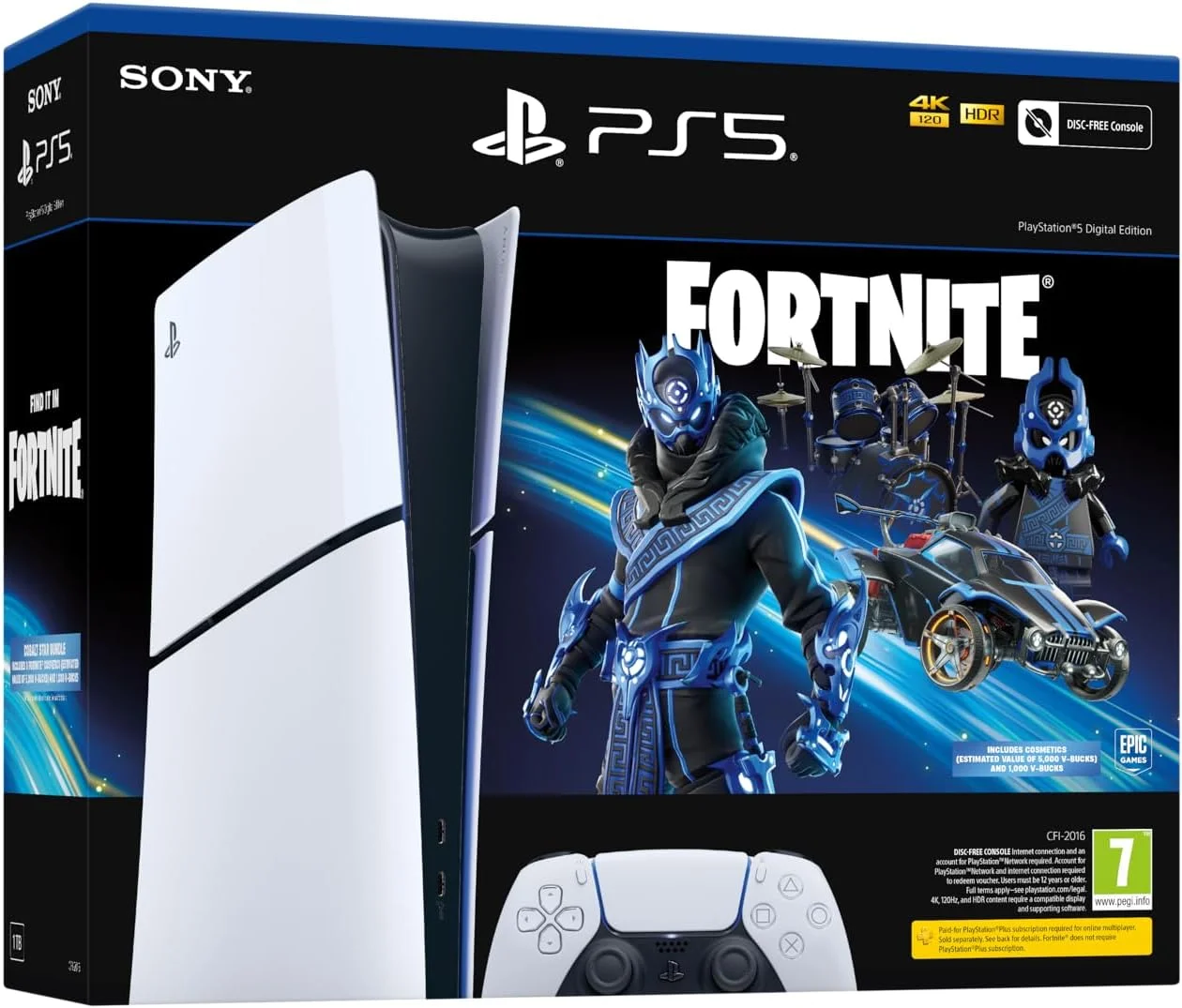 باندل PS5 نسخه دیجیتال Fortnite باندل PS5 نسخه دیجیتال Fortnite