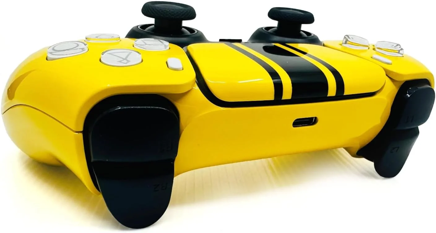 کنسول بازی PS5 سفارشی Merlin Craft - YELLOW RACER [بازی ویدیویی]