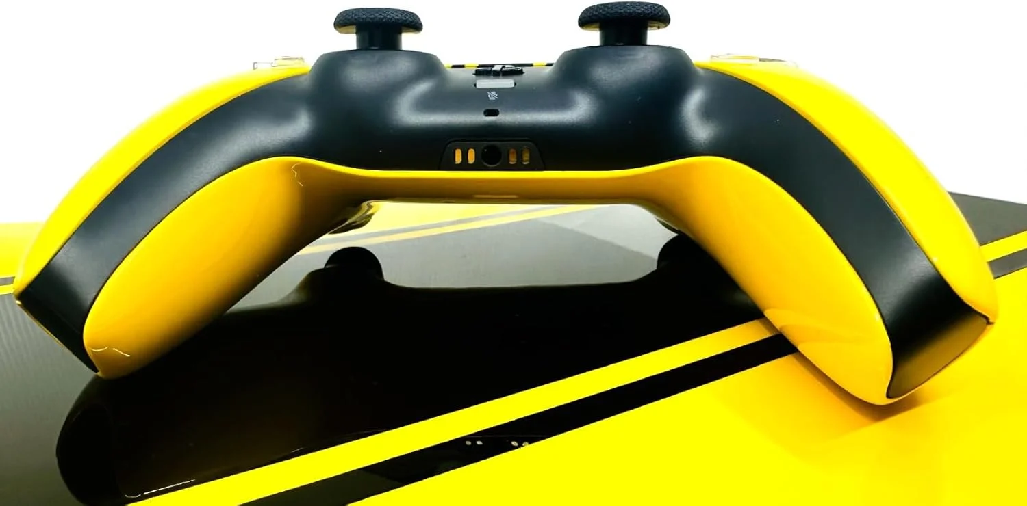 کنسول بازی PS5 سفارشی Merlin Craft - YELLOW RACER [بازی ویدیویی]