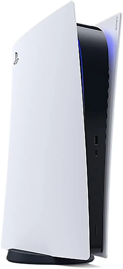 کنسول بازی سونی پلی استیشن 5 نسخه دیجیتال 825 گیگابایت + 1 دسته بازی بی سیم برای PS5، پردازنده 8 هسته ای x86-64-AMD Ryzen Zen 2، رم 16 گیگابایت GDDR6، خروجی 8K، تا 120 فریم بر ثانیه، کابل HDMI Michooyel کنسول بازی سونی پلی استیشن 5 نسخه دیجیتال 825 گیگابایت + 1 دسته بازی بی سیم برای PS5، پردازنده 8 هسته ای x86-64-AMD Ryzen Zen 2، رم 16 گیگابایت GDDR6، خروجی 8K، تا 120 فریم بر ثانیه، کابل HDMI Michooyel