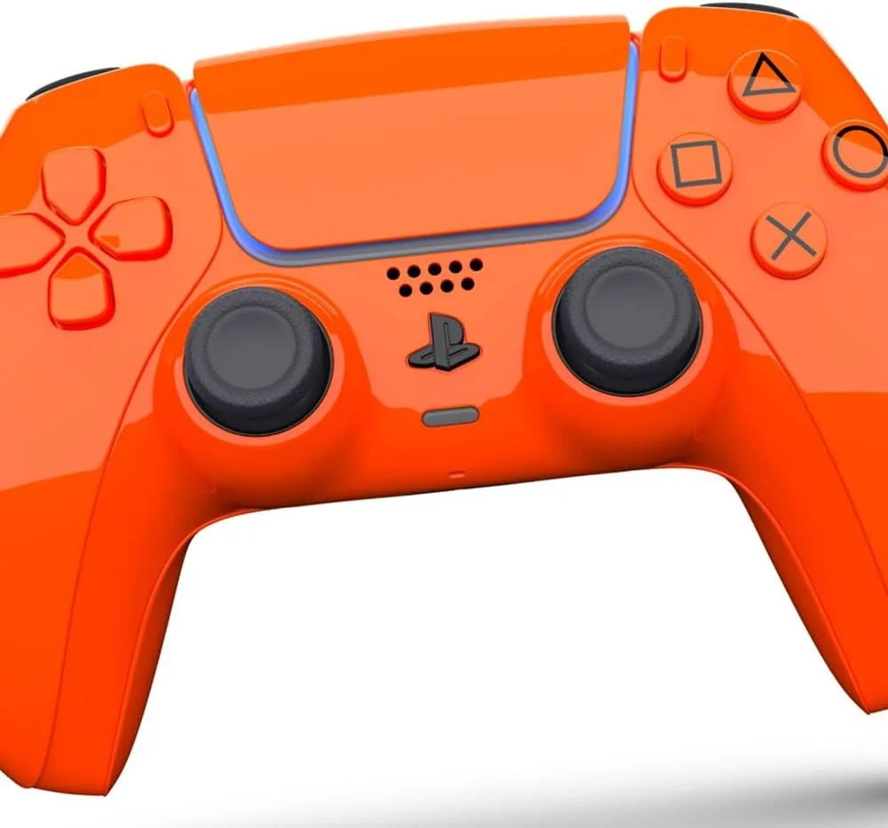 کنترلر بازی سفارشی شده Merlin Craft Sony DualSense برای PS5 و PS5 Slim - طراحی 2024 - مقاوم در برابر خراش - (هوافضا)