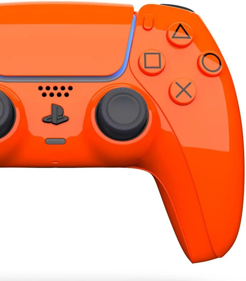 کنترلر بازی سفارشی شده Merlin Craft Sony DualSense برای PS5 و PS5 Slim - طراحی 2024 - مقاوم در برابر خراش - (هوافضا)