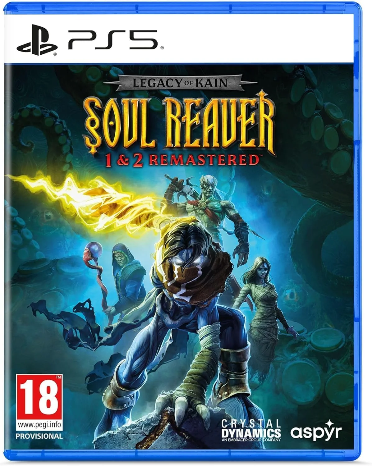 بازی Legacy of Kain Soul Reaver 1&2 ریمستر شده برای PS5 - پلی استیشن 5 - اورجینال نو