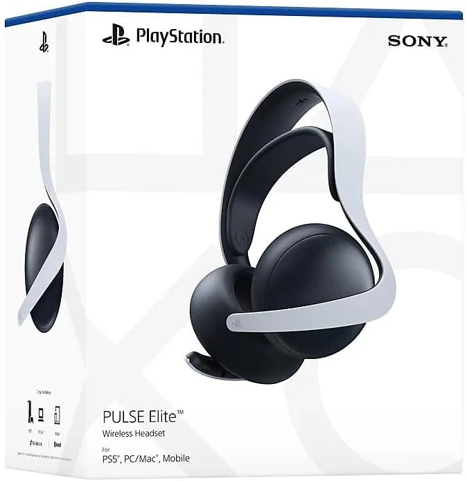 هدست بی‌سیم PULSE Elite برای PS5 پلی استیشن 5 - سفید اورجینال نو