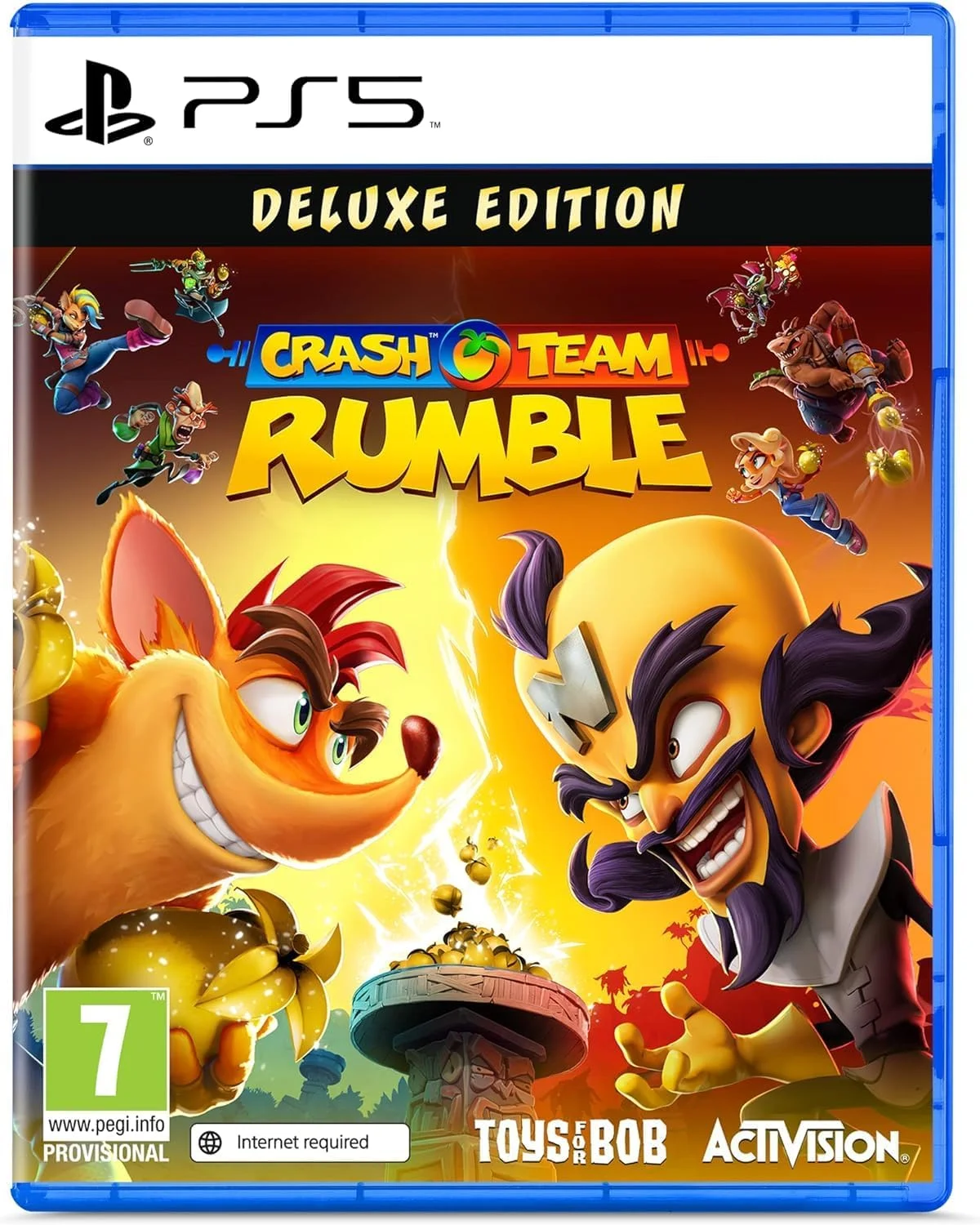 نسخه دلوکس Crash Team Rumble برای PS5 - پلی استیشن 5 - اورجینال نو