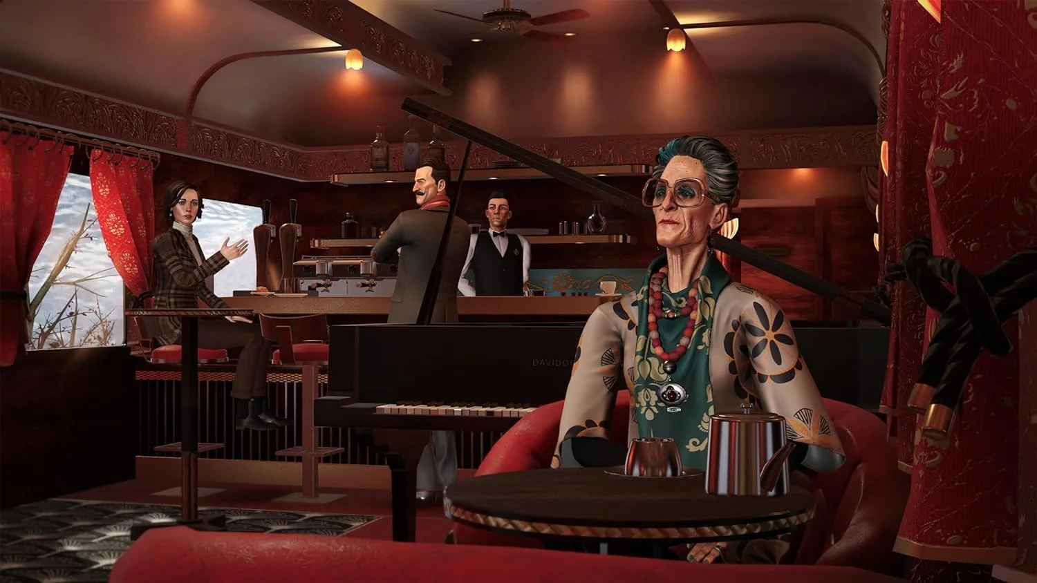 بازی Agatha Christie Murder on the Orient Express نسخه Deluxe برای PS5 - PlayStation 5 - اورجینال نو بازی Agatha Christie Murder on the Orient Express نسخه Deluxe برای PS5 - PlayStation 5 - اورجینال نو