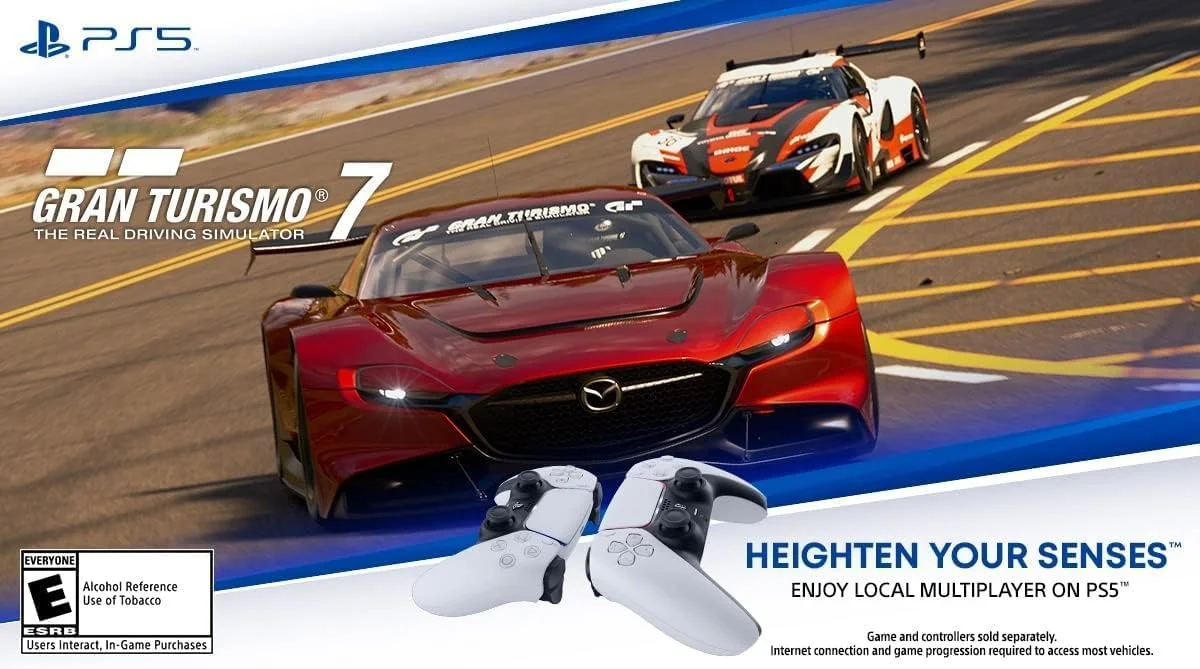 بازی Gran Turismo 7 برای PS5 - پلی استیشن 5 - اورجینال نو بازی Gran Turismo 7 برای PS5 - پلی استیشن 5 - اورجینال نو
