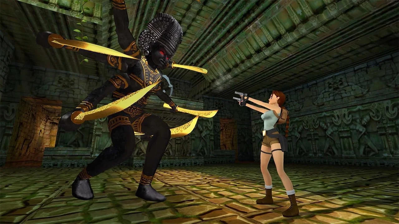 بازی Tomb Raider I-III Remastered Starring Lara Croft برای PS5 - پلی استیشن 5 - اورجینال نو بازی Tomb Raider I-III Remastered Starring Lara Croft برای PS5 - پلی استیشن 5 - اورجینال نو
