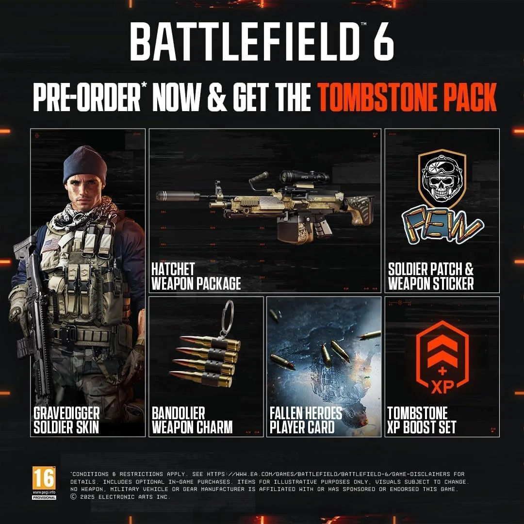بازی Battlefield 6 برای PS5 - پلی استیشن 5 - اورجینال نو بازی Battlefield 6 برای PS5 - پلی استیشن 5 - اورجینال نو