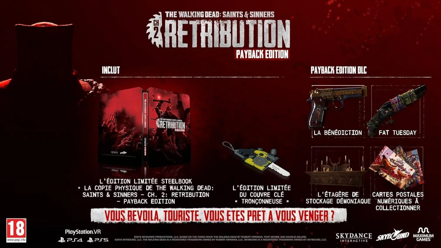 بازی The Walking Dead Saints & Sinners Chapter 2 Retribution Payback Edition برای PS5 - پلی استیشن 5 - اورجینال نو