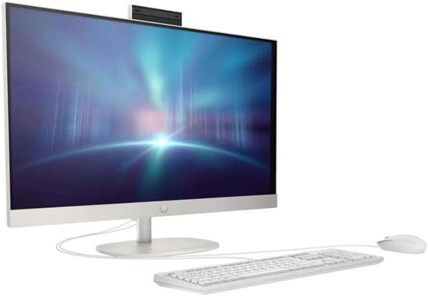 جدیدترین کامپیوتر همه کاره 27 اینچی HP مدل 2023، پردازنده نسل سیزدهم Intel Core i7-1355U | 16 گیگابایت رم DDR4 | 1 ترابایت SSD M.2 | گرافیک Intel® Iris® Xᵉ | ویندوز 11 پرو - سفید صدفی (ارتقا یافته) جدیدترین کامپیوتر همه کاره 27 اینچی HP مدل 2023، پردازنده نسل سیزدهم Intel Core i7-1355U | 16 گیگابایت رم DDR4 | 1 ترابایت SSD M.2 | گرافیک Intel® Iris® Xᵉ | ویندوز 11 پرو - سفید صدفی (ارتقا یافته)