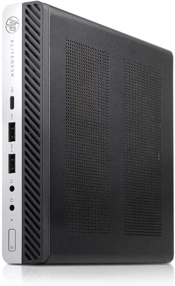 کامپیوتر رومیزی کوچک و پرقدرت HP 800 G3 Mini، پردازنده Intel i7-6700 تا 4.00 گیگاهرتز، 32 گیگابایت DDR4، 1 ترابایت حافظه SSD NVMe M.2 جدید، وای فای، بلوتوث، پشتیبانی از دو مانیتور، کیبورد و ماوس بیسیم، ویندوز 10 پرو (بازسازی شده) کامپیوتر رومیزی کوچک و پرقدرت HP 800 G3 Mini، پردازنده Intel i7-6700 تا 4.00 گیگاهرتز، 32 گیگابایت DDR4، 1 ترابایت حافظه SSD NVMe M.2 جدید، وای فای، بلوتوث، پشتیبانی از دو مانیتور، کیبورد و ماوس بیسیم، ویندوز 10 پرو (بازسازی شده)