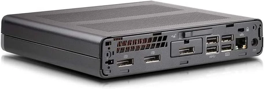 کامپیوتر رومیزی کوچک و پرقدرت HP 800 G3 Mini، پردازنده Intel i7-6700 تا 4.00 گیگاهرتز، 32 گیگابایت DDR4، 1 ترابایت حافظه SSD NVMe M.2 جدید، وای فای، بلوتوث، پشتیبانی از دو مانیتور، کیبورد و ماوس بیسیم، ویندوز 10 پرو (بازسازی شده) کامپیوتر رومیزی کوچک و پرقدرت HP 800 G3 Mini، پردازنده Intel i7-6700 تا 4.00 گیگاهرتز، 32 گیگابایت DDR4، 1 ترابایت حافظه SSD NVMe M.2 جدید، وای فای، بلوتوث، پشتیبانی از دو مانیتور، کیبورد و ماوس بیسیم، ویندوز 10 پرو (بازسازی شده)