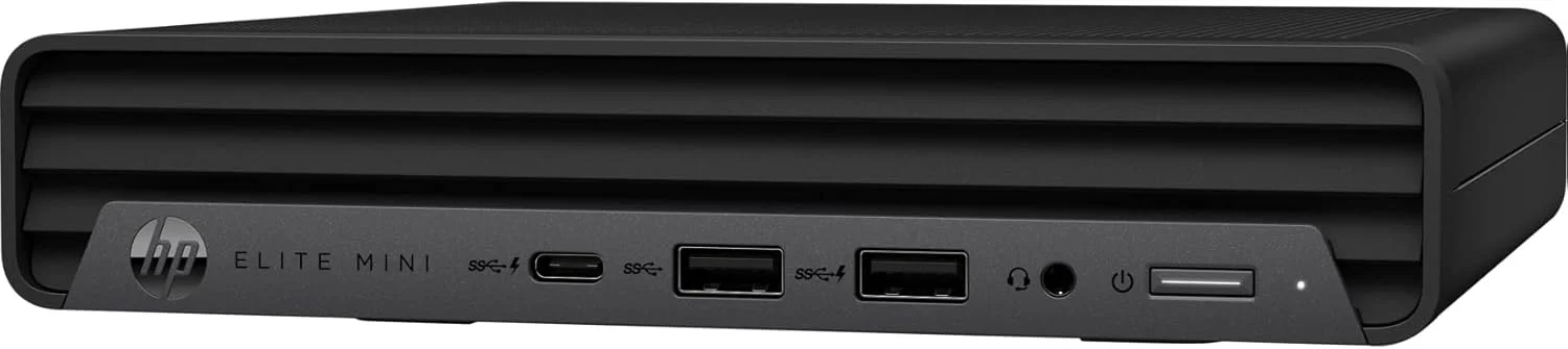 کامپیوتر رومیزی تجاری HP Elite Mini 800 G9 MFF، پردازنده نسل چهاردهم اینتل 24 هسته ای i9-14900 تا 5.8 گیگاهرتز، 64 گیگابایت رم DDR5، 1 ترابایت PCIe SSD، وای فای 6، RJ-45، DisplayPort، Type-C، HDMI، ویندوز 11 پرو، Vent-Hear کامپیوتر رومیزی تجاری HP Elite Mini 800 G9 MFF، پردازنده نسل چهاردهم اینتل 24 هسته ای i9-14900 تا 5.8 گیگاهرتز، 64 گیگابایت رم DDR5، 1 ترابایت PCIe SSD، وای فای 6، RJ-45، DisplayPort، Type-C، HDMI، ویندوز 11 پرو، Vent-Hear
