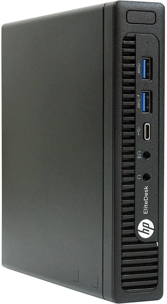 مینی کامپیوتر رومیزی تجاری HP ProDesk 800 G2 بازسازی شده | پردازنده Intel Core i7 نسل ششم | 16 گیگابایت رم | 500 گیگابایت هارد دیسک (HDD) | فرم فاکتور مینی | ویندوز 10 حرفه ای | بازسازی شده