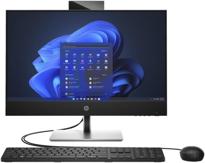 کامپیوتر همه کاره 24 اینچی HP 440 Pro G9 جدیدترین مدل 2023، پردازنده نسل دوازدهم Intel Core i5-12500T | رم 16 گیگابایتی DDR4 | حافظه SSD NVMe™ M.2 یک ترابایتی | گرافیک Intel UHD | ویندوز 11 پرو (مشکی)