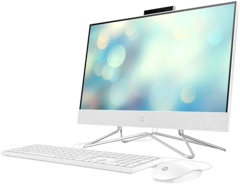 جدیدترین کامپیوتر رومیزی آل این وان HP 22 اینچی مدل 2023، پردازنده نسل دوازدهم Intel Core i5-1235U | رم 8 گیگابایتی DDR4 | حافظه 512 گیگابایتی NVMe SSD | گرافیک Intel Iris Xᵉ | صفحه نمایش 21.5 اینچی FHD | ویندوز 11 پرو (سفید ستاره ای) جدیدترین کامپیوتر رومیزی آل این وان HP 22 اینچی مدل 2023، پردازنده نسل دوازدهم Intel Core i5-1235U | رم 8 گیگابایتی DDR4 | حافظه 512 گیگابایتی NVMe SSD | گرافیک Intel Iris Xᵉ | صفحه نمایش 21.5 اینچی FHD | ویندوز 11 پرو (سفید ستاره ای)