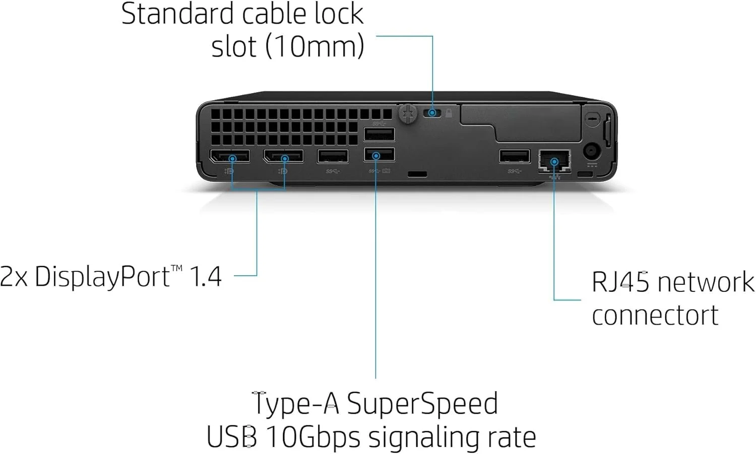 کامپیوتر رومیزی تجاری کوچک HP EliteDesk 800 G6، پردازنده Core i5-10500T، رم 16 گیگابایتی، SSD PCIe 1 ترابایتی، RJ-45، Displayport، صفحه کلید و ماوس SUB، Wi-Fi، BT، ویندوز 11 پرو (بازسازی شده) کامپیوتر رومیزی تجاری کوچک HP EliteDesk 800 G6، پردازنده Core i5-10500T، رم 16 گیگابایتی، SSD PCIe 1 ترابایتی، RJ-45، Displayport، صفحه کلید و ماوس SUB، Wi-Fi، BT، ویندوز 11 پرو (بازسازی شده)