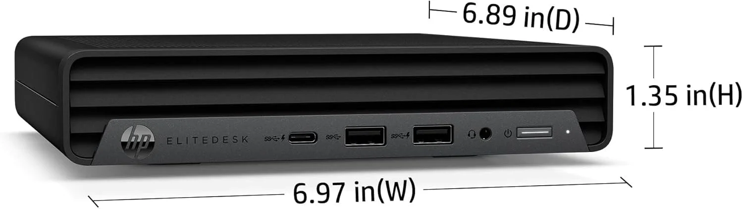 کامپیوتر رومیزی تجاری کوچک HP EliteDesk 800 G6، پردازنده Core i5-10500T، رم 16 گیگابایتی، SSD PCIe 1 ترابایتی، RJ-45، Displayport، صفحه کلید و ماوس SUB، Wi-Fi، BT، ویندوز 11 پرو (بازسازی شده) کامپیوتر رومیزی تجاری کوچک HP EliteDesk 800 G6، پردازنده Core i5-10500T، رم 16 گیگابایتی، SSD PCIe 1 ترابایتی، RJ-45، Displayport، صفحه کلید و ماوس SUB، Wi-Fi، BT، ویندوز 11 پرو (بازسازی شده)