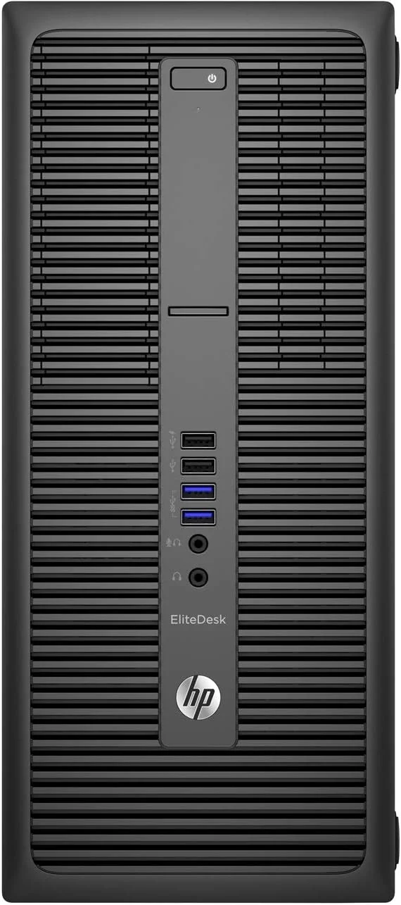 مینی تاور کامپیوتر رومیزی تجاری HP EliteDesk 800 G2، پردازنده Intel Core i7 6700 3.4Ghz، رم 16GB DDR4، هارد درایو 512GB SSD، ویندوز 10 پرو (تجدید شده)