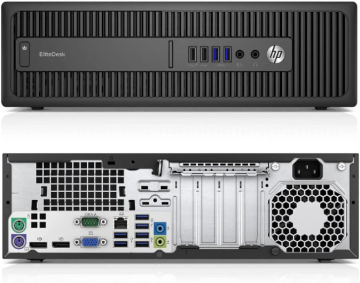 کامپیوتر رومیزی HP EliteDesk 800 G2 SFF با فرم فاکتور کوچک | پردازنده Core i5-6500 - هارد درایو 256 گیگابایتی SSD - رم 16 گیگابایتی | 4 هسته @ 3.6 گیگاهرتز ویندوز 11 پرو (بازسازی شده) کامپیوتر رومیزی HP EliteDesk 800 G2 SFF با فرم فاکتور کوچک | پردازنده Core i5-6500 - هارد درایو 256 گیگابایتی SSD - رم 16 گیگابایتی | 4 هسته @ 3.6 گیگاهرتز ویندوز 11 پرو (بازسازی شده)
