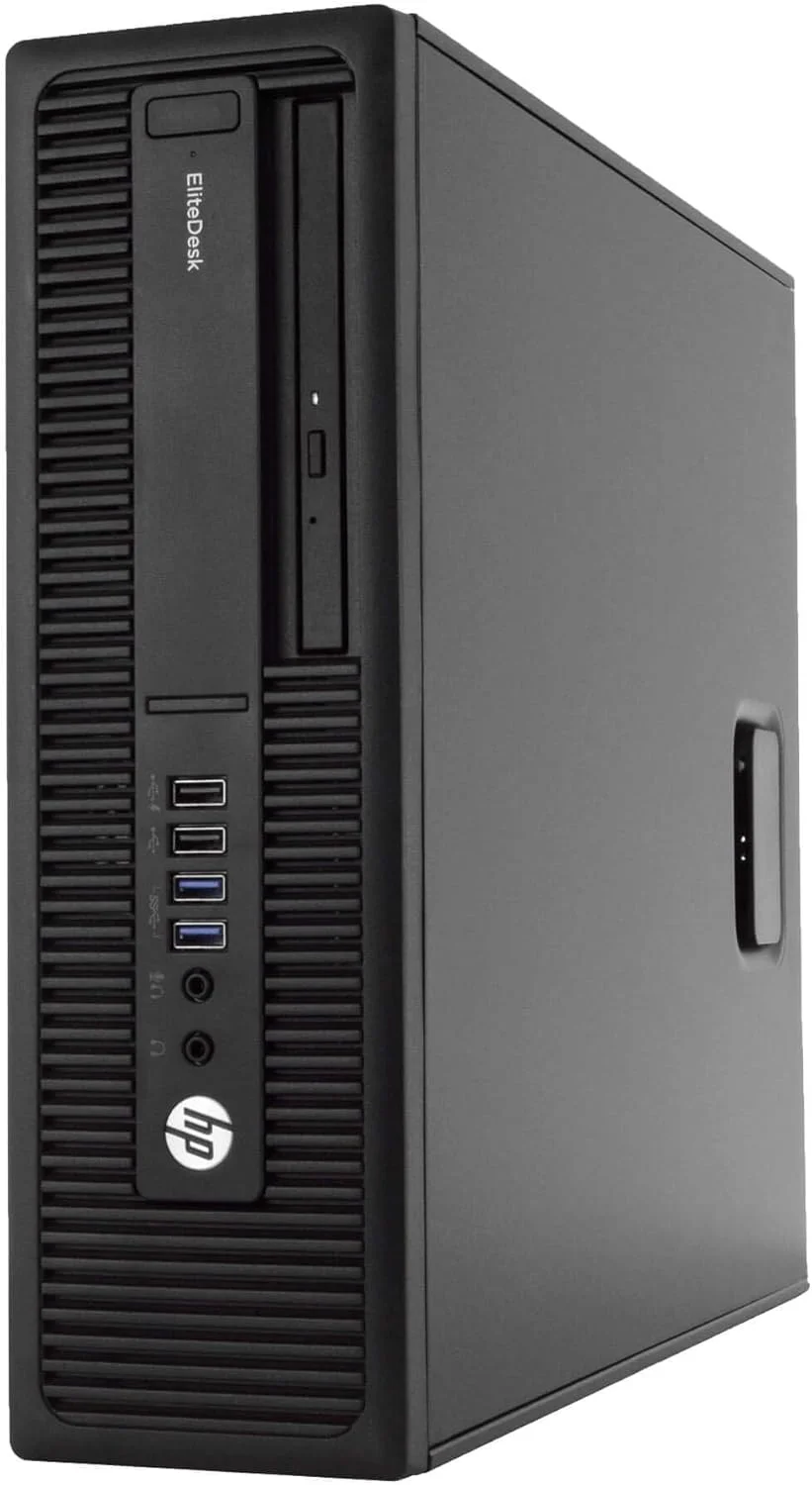 کامپیوتر رومیزی HP EliteDesk 800 G2 SFF با فرم فاکتور کوچک | پردازنده Core i5-6500 - هارد درایو 256 گیگابایتی SSD - رم 16 گیگابایتی | 4 هسته @ 3.6 گیگاهرتز ویندوز 11 پرو (بازسازی شده) کامپیوتر رومیزی HP EliteDesk 800 G2 SFF با فرم فاکتور کوچک | پردازنده Core i5-6500 - هارد درایو 256 گیگابایتی SSD - رم 16 گیگابایتی | 4 هسته @ 3.6 گیگاهرتز ویندوز 11 پرو (بازسازی شده)