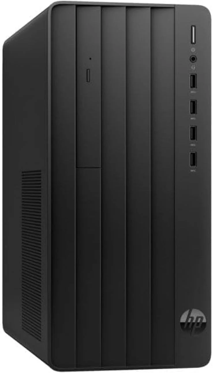 کامپیوتر رومیزی HP Desktop Pro Tower 290 G9، پردازنده Intel Core i5-12400، رم 4 گیگابایت، حافظه SSD 256 گیگابایت M.2، کارت گرافیک Intel UHD Graphics 730، دی وی دی رایتر، وای فای بلوتوث، کیبورد و ماوس سیمی، Free Dos - مشکی (ارتقا یافته)