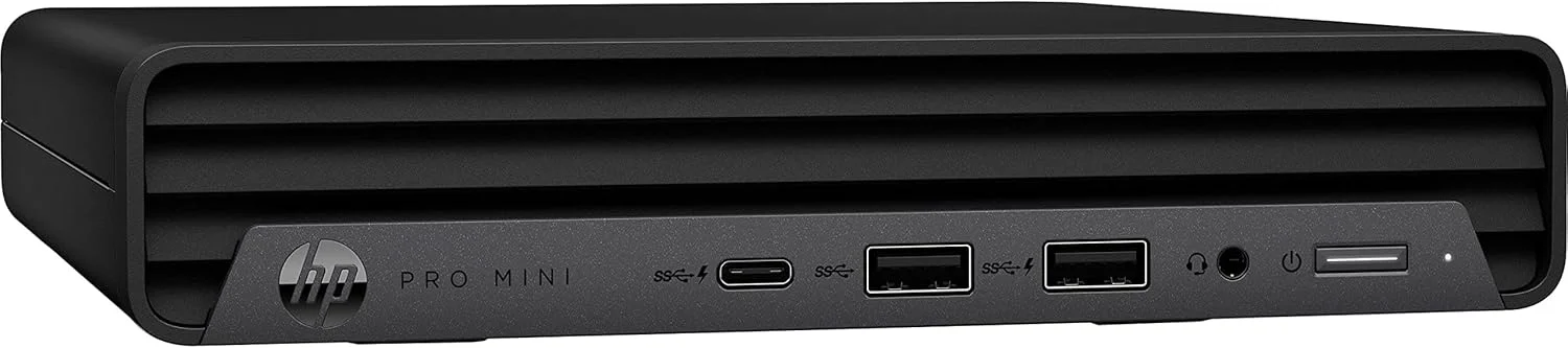 مینی دسکتاپ HP ProDesk 400 G9 (2023) | پردازنده Core i7-14700T - هارد SSD 256 گیگابایتی - رم 16 گیگابایتی | 20 هسته @ 5.2 گیگاهرتز ویندوز 11 پرو مشکی (بازسازی شده) مینی دسکتاپ HP ProDesk 400 G9 (2023) | پردازنده Core i7-14700T - هارد SSD 256 گیگابایتی - رم 16 گیگابایتی | 20 هسته @ 5.2 گیگاهرتز ویندوز 11 پرو مشکی (بازسازی شده)