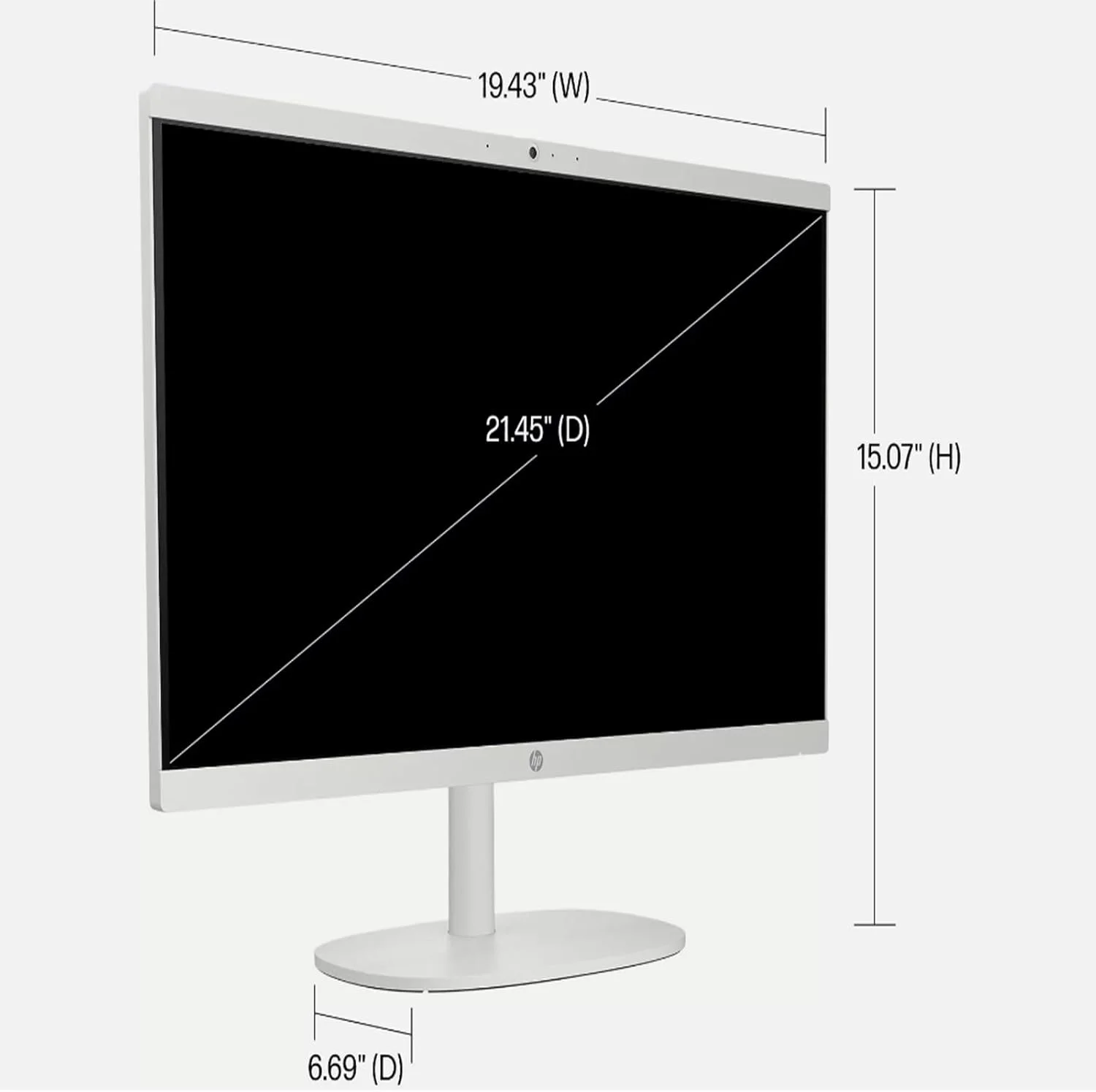 کامپیوتر رومیزی آل این وان 21.5 اینچی HP - با صفحه نمایش ضد تابش نور 1080P FHD، پردازنده Intel Celeron J4025، وب کم، WiFi 6، HDMI، ویندوز 11 پرو (16 گیگابایت رم | 512 گیگابایت SSD) کامپیوتر رومیزی آل این وان 21.5 اینچی HP - با صفحه نمایش ضد تابش نور 1080P FHD، پردازنده Intel Celeron J4025، وب کم، WiFi 6، HDMI، ویندوز 11 پرو (16 گیگابایت رم | 512 گیگابایت SSD)