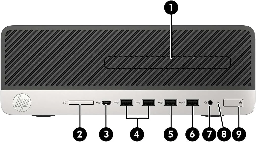 کامپیوتر رومیزی HP ProDesk 600G5 SFF، پردازنده نسل نهم 600G5، رم 32 گیگابایتی، درایو حالت جامد 1 ترابایتی، USB WiFi، بلوتوث، ویندوز 11 (بازسازی شده) کامپیوتر رومیزی HP ProDesk 600G5 SFF، پردازنده نسل نهم 600G5، رم 32 گیگابایتی، درایو حالت جامد 1 ترابایتی، USB WiFi، بلوتوث، ویندوز 11 (بازسازی شده)