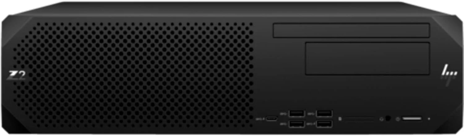 کامپیوتر رومیزی ورک استیشن HP Z2 G9 SFF (2023) | پردازنده Core i5-12500 - هارد درایو SSD 512 گیگابایتی - رم 16 گیگابایتی | 6 هسته @ 4.6 گیگاهرتز ویندوز 11 پرو مشکی (بازسازی شده)