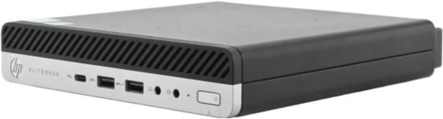 کامپیوتر رومیزی کوچک HP EliteDesk 705 G4: پردازنده AMD Quad-Core Ryzen 5 Pro 2400GE تا 3.8 گیگاهرتز، 8 گیگابایت رم DDR4، 256 گیگابایت SSD، ویندوز 10 پرو (بازسازی شده) کامپیوتر رومیزی کوچک HP EliteDesk 705 G4: پردازنده AMD Quad-Core Ryzen 5 Pro 2400GE تا 3.8 گیگاهرتز، 8 گیگابایت رم DDR4، 256 گیگابایت SSD، ویندوز 10 پرو (بازسازی شده)