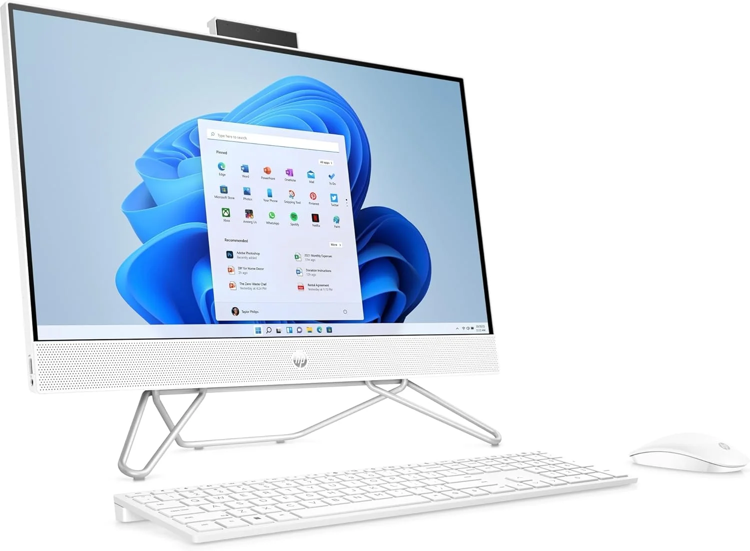 کامپیوتر همه کاره HP مدل 24 با صفحه نمایش 23.8 اینچی FHD - پردازنده Intel Core i3-1215U - گرافیک Intel UHD - رم 16 گیگابایتی DDR4 - حافظه SSD NVMe 1 ترابایتی - کیبورد و ماوس سیمی سفید USB HP 225 - ویندوز 11 - سفید ستاره ای کامپیوتر همه کاره HP مدل 24 با صفحه نمایش 23.8 اینچی FHD - پردازنده Intel Core i3-1215U - گرافیک Intel UHD - رم 16 گیگابایتی DDR4 - حافظه SSD NVMe 1 ترابایتی - کیبورد و ماوس سیمی سفید USB HP 225 - ویندوز 11 - سفید ستاره ای