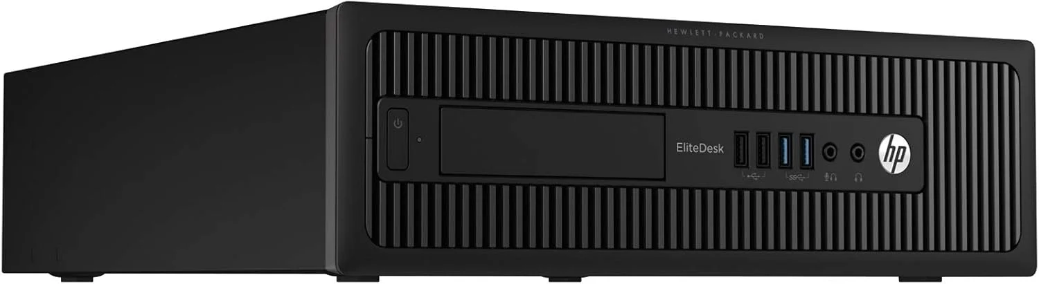 کامپیوتر رومیزی تجاری با کارایی بالا HP EliteDesk 800 G1 SFF، پردازنده Intel Quad Core i5-4590 تا 3.7 گیگاهرتز، 16 گیگابایت رم، 1 ترابایت هارد دیسک، 256 گیگابایت SSD (بوت)، DVD، WiFi، ویندوز 10 حرفه ای (بازسازی شده) کامپیوتر رومیزی تجاری با کارایی بالا HP EliteDesk 800 G1 SFF، پردازنده Intel Quad Core i5-4590 تا 3.7 گیگاهرتز، 16 گیگابایت رم، 1 ترابایت هارد دیسک، 256 گیگابایت SSD (بوت)، DVD، WiFi، ویندوز 10 حرفه ای (بازسازی شده)
