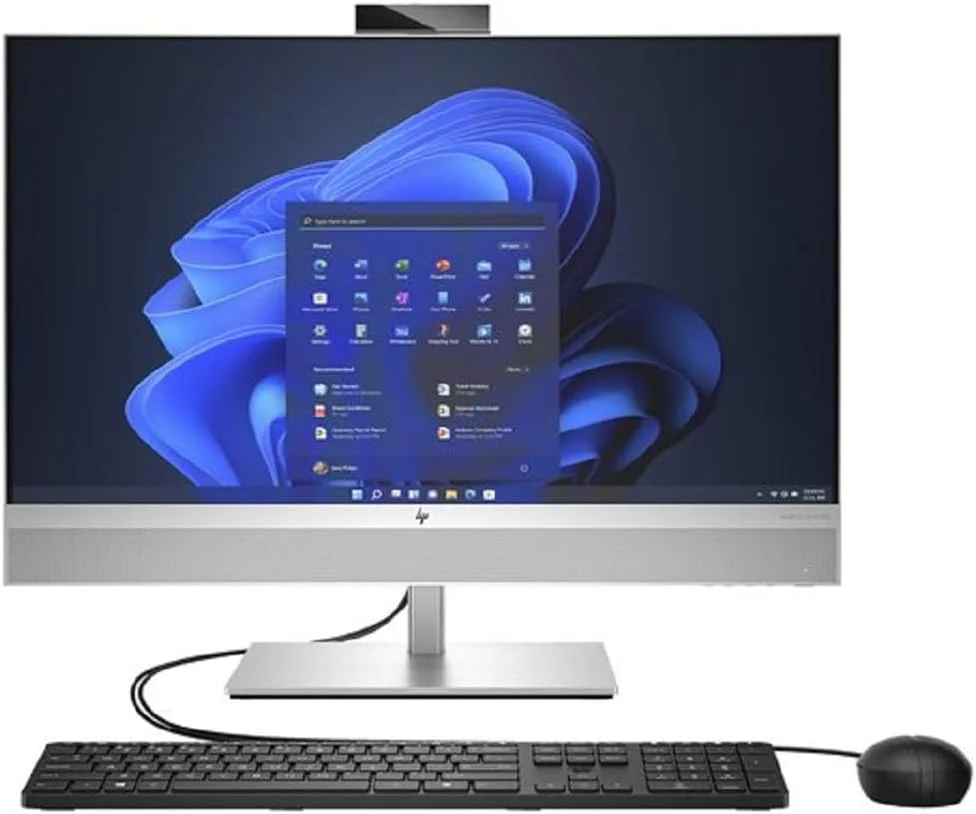 HP EliteOne 870 G9 - Wolf Pro Security - All-in-One (راه حل کامل) - Core i9 i9-14900/2 GHz - vPro - RAM 64 GB - SSD 1 TB - NVMe, TLC - UHD Graphics 770-1GbE, Wi-Fi 6E, بلوتوث دو حالته