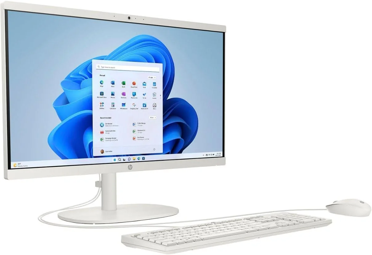 کامپیوتر رومیزی همه کاره HP، صفحه نمایش 21.5 اینچی FHD، پردازنده Intel Celeron J4025، رم 32 گیگابایتی، SSD 1 ترابایتی، لایسنس مادام العمر Microsoft Office Pro و Windows 11 Pro، کیبورد و ماوس سیمی، وب کم، HDMI کامپیوتر رومیزی همه کاره HP، صفحه نمایش 21.5 اینچی FHD، پردازنده Intel Celeron J4025، رم 32 گیگابایتی، SSD 1 ترابایتی، لایسنس مادام العمر Microsoft Office Pro و Windows 11 Pro، کیبورد و ماوس سیمی، وب کم، HDMI
