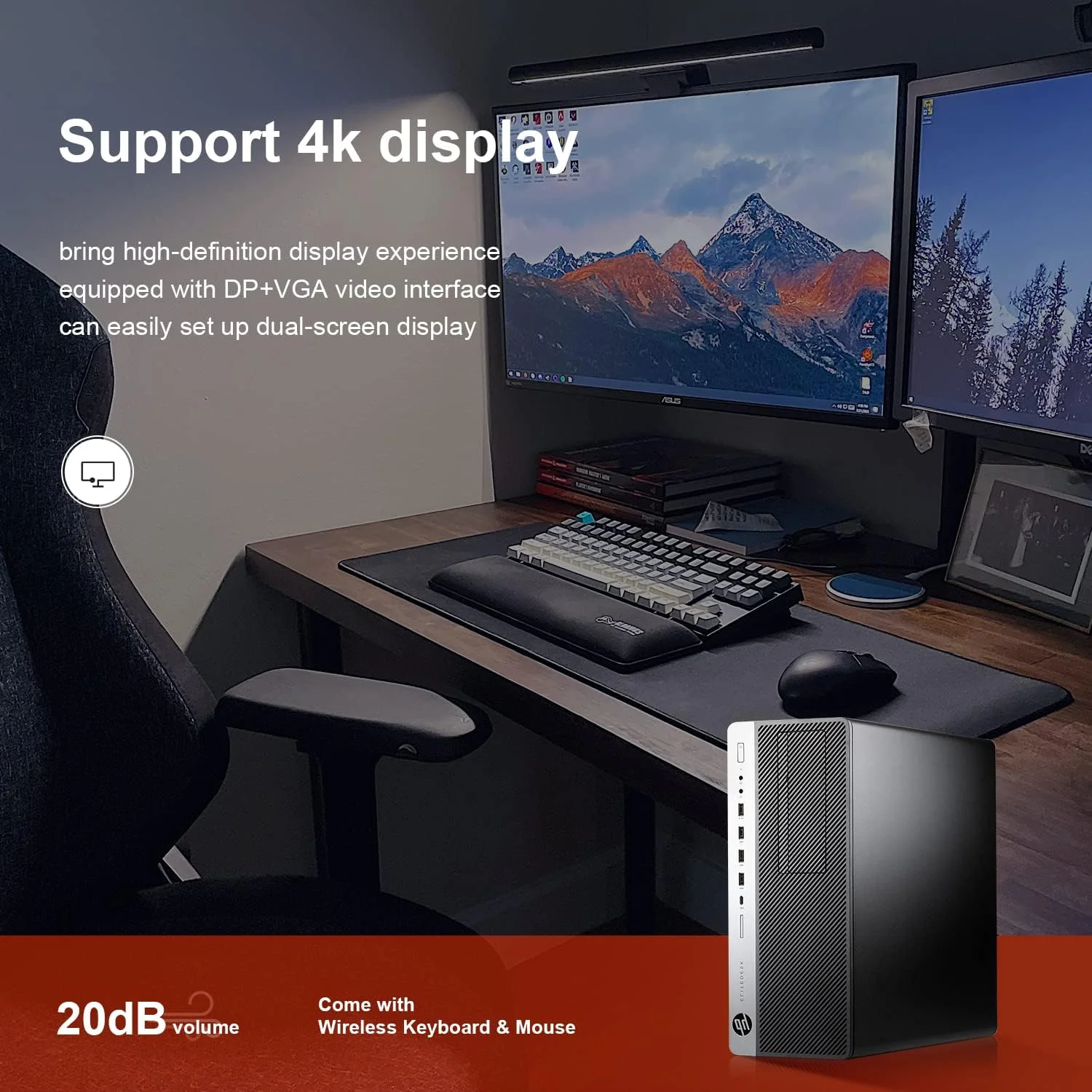 کامپیوتر رومیزی HP Elitedesk 800 G3 SFF، کامپیوتر رومیزی بازسازی شده i7، کامپیوترهای ویندوز 10 بیزینس، 16 گیگابایت DDR4، 512 گیگابایت NVMe M.2 SSD، DVDRW، DP، HDMI، Wi-Fi 6 BT AX210 داخلی، کیبورد و ماوس بیسیم (نوسازی شده) کامپیوتر رومیزی HP Elitedesk 800 G3 SFF، کامپیوتر رومیزی بازسازی شده i7، کامپیوترهای ویندوز 10 بیزینس، 16 گیگابایت DDR4، 512 گیگابایت NVMe M.2 SSD، DVDRW، DP، HDMI، Wi-Fi 6 BT AX210 داخلی، کیبورد و ماوس بیسیم (نوسازی شده)