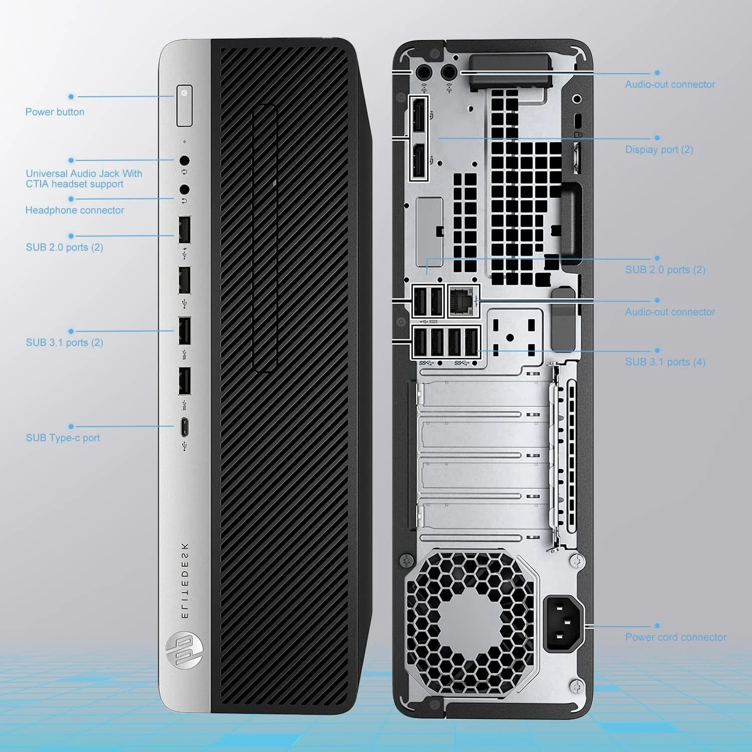 کامپیوتر رومیزی HP Elitedesk 800 G3 SFF، کامپیوتر رومیزی بازسازی شده i7، کامپیوترهای ویندوز 10 بیزینس، 16 گیگابایت DDR4، 512 گیگابایت NVMe M.2 SSD، DVDRW، DP، HDMI، Wi-Fi 6 BT AX210 داخلی، کیبورد و ماوس بیسیم (نوسازی شده) کامپیوتر رومیزی HP Elitedesk 800 G3 SFF، کامپیوتر رومیزی بازسازی شده i7، کامپیوترهای ویندوز 10 بیزینس، 16 گیگابایت DDR4، 512 گیگابایت NVMe M.2 SSD، DVDRW، DP، HDMI، Wi-Fi 6 BT AX210 داخلی، کیبورد و ماوس بیسیم (نوسازی شده)